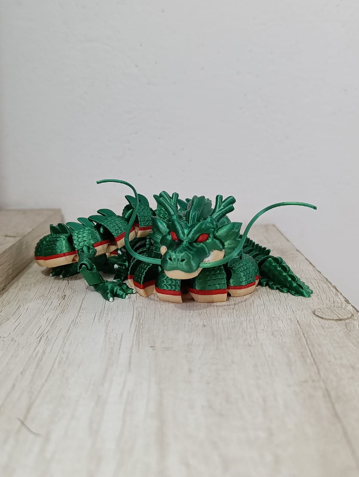 Dragón Shenlong impreso en 3D