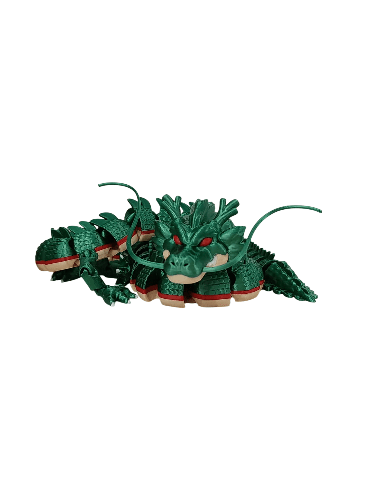 Detalle de Dragón Shenlong impreso en 3D